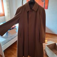 Cappotto da uomo lungo color cammello