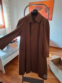 Cappotto da uomo lungo color cammello