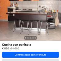 Cucina con Penisola