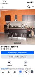 Cucina con Penisola