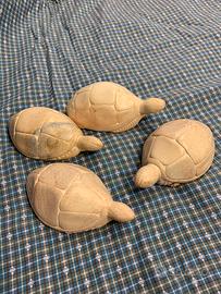 4 Tartarughe in steatite