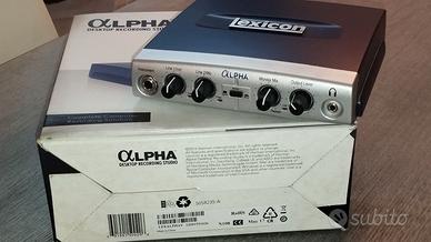 Scheda audio Lexicon Alpha