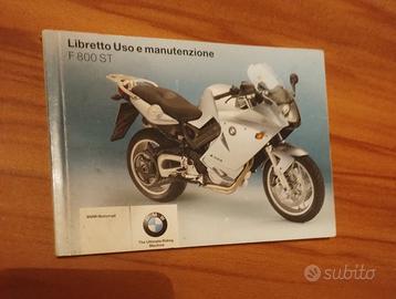 Libretto istruzioni BMW F 800 ST