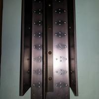 DISSIPATORE AUDIO 382x130x97 mm. FORATO 8+8 TO3