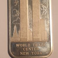 Lingotto argento TORRI GEMELLE