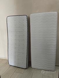 n.2 materassi per letto singolo  con cassettone