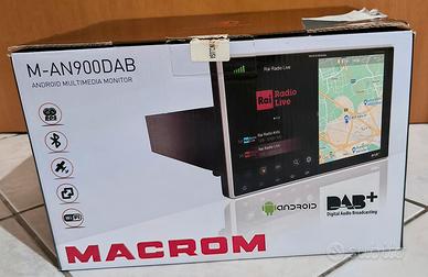 Autoradio Android 9" MACROM M-AN900DAB - NUOVA