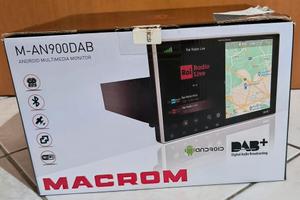 Autoradio Android 9" MACROM M-AN900DAB - NUOVA