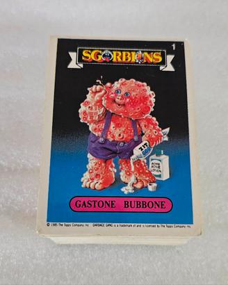 Carte Sgorbions 1985 The Topps Company Inc.