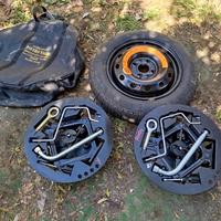 ruotino scorta e kit attrezzi lancia fiat 