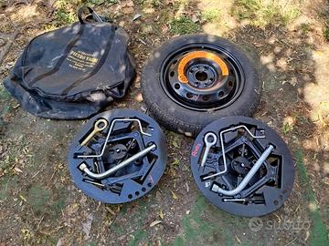 ruotino scorta e kit attrezzi lancia fiat 