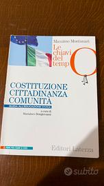 Libro Le chiavi del tempo, educazione civica
