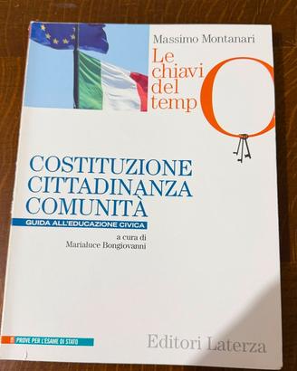 Libro Le chiavi del tempo, educazione civica