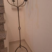 candelabro in ferro battuto 