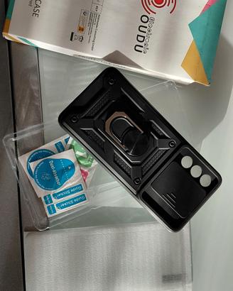 Custodia rigida e pellicola vetro Samsung A33