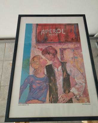 stampa con cornice Aperol 