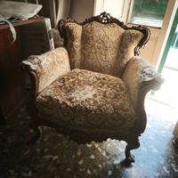 Poltrone stile barocco