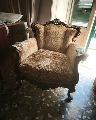 Poltrone stile barocco