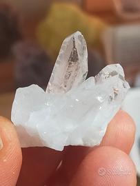 Graziosa drusetta in Quarzo Ialino 