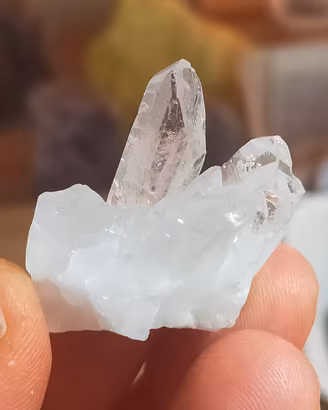 Graziosa drusetta in Quarzo Ialino 
