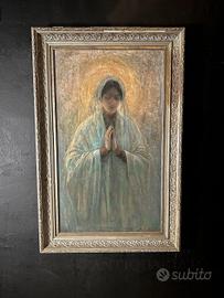 Antico Dipinto Madonna