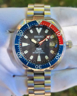 Seiko Mini Turtle Pepsi + Strapcode
