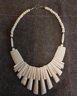 collana in Avorio  vintage egizio