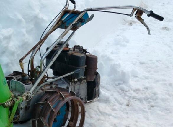 Fresa Nibbi con turbina da neve doppo stadio