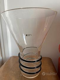 Vaso murano firmato cenedese albarelli 30 cm