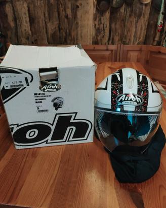 casco moto e sottocasco