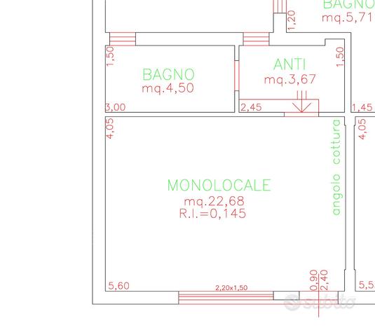 Monolocale a Gambettola