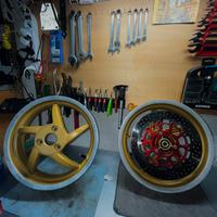 Cerchi Aprilia Sr 50 (R13) + disco flot Ant 260mm