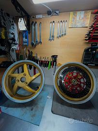 Cerchi Aprilia Sr 50 (R13) + disco flot Ant 260mm