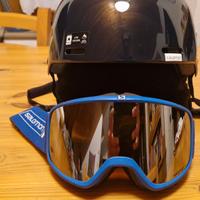 Casco e zaino Salomon