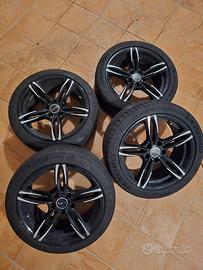 Cerchi in lega AVUS seminuovi + gomme MICHELIN