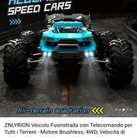 Macchina telecomandata Monster Rc Auto 4Wd, 70km/h