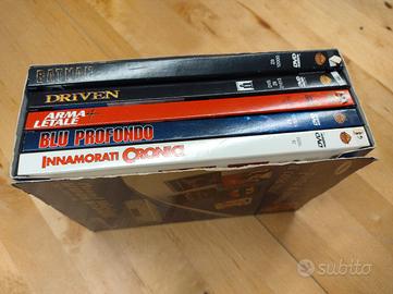 cofanetto 5 DVD driven arma letale batman