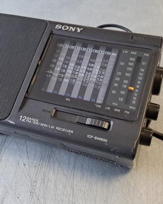 Ricevitore Radio Sony ICF-SW600 a 12 bande
