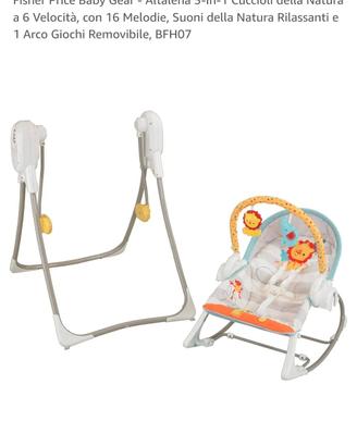 altalena fisher- price 3 in 1