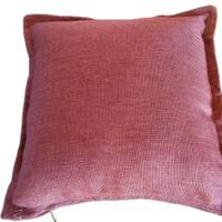 Cuscino trama rustica Colore Vino 40x40 