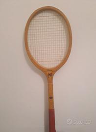 Racchetta top legno anni 70. Vintage .