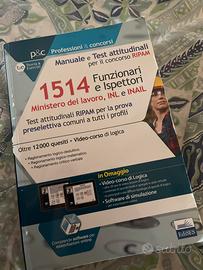 Manuale concorsi ministero lavoro Inail