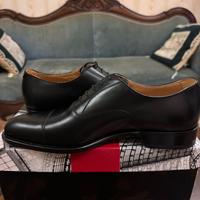 Scarpe Uomo stringate in cuoio e vera pelle nr.42