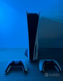 PlayStation 5 disco con 2 Controller e Giochi