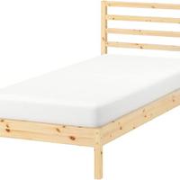 Letto singolo con doghe