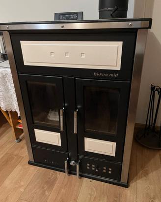 TERMOSTUFA LEGNA PELLET BIFIRE MID KLOVER