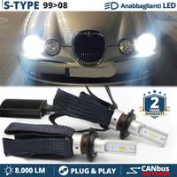 Kit FARI LED CANBUS Jaguar S-Type ANABBAGLIANTI H7
