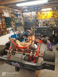 go kart tonykart mono marcia 125 mot.revisinato