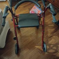 Rollator con freni ( uso esterni ) Ausilium Victor