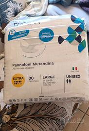 Pannoloni Mutandina Egosan Large EXTRA Taglia L